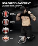 DMoose Fitness Ab Roller Wheel with Elbow Support