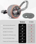 DMoose Fitness Ab Roller Wheel with Elbow Support