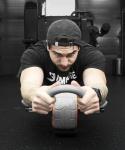DMoose Fitness Ab Roller Wheel with Elbow Support