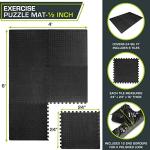 ProsourceFit ½ in Interlocking Foam Exercise Mat