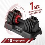 Adjustable 55LB Dumbbell for Full Body Training