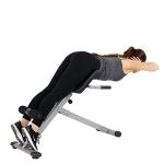 Sunny Health & Fitness Adjustable Hyperextension Roman Chair
