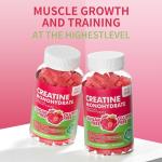 Creatine Monohydrate Gummies 5000mg - Strawberry Flavor