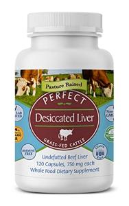 Grass Fed Desiccated Beef Liver Capsules - Energy Boost