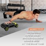 Wonder Core Slide Fit: Ab Roller with Knee Pad