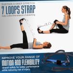 Blue Foot and Calf Stretcher for Pain Relief