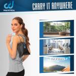 Blue Foot and Calf Stretcher for Pain Relief