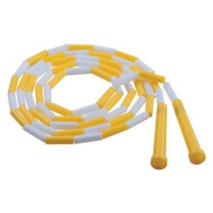 Champion Sports Beaded Jump Rope - 8' Yellow/White