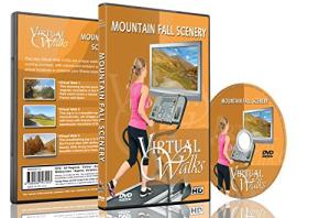 Mountain Fall Scenery for Indoor Workouts