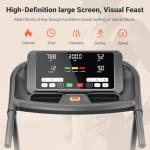THERUN Incline Treadmill with 18" LED Screen
