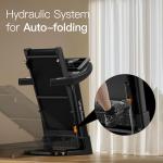 UMAY Folding Incline Treadmill with Pulse Sensors