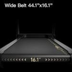 UMAY Folding Incline Treadmill with Pulse Sensors