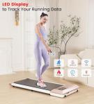 DeerRun 2-in-1 Under Desk Treadmill with Remote
