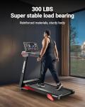 HARISON 3.0HP Home Treadmill with Bluetooth Speaker