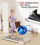 DeerRun 2-in-1 Under Desk Treadmill with Remote