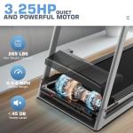 Foldable Treadmill with Incline and Touchscreen