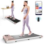DeerRun 2-in-1 Under Desk Treadmill with Remote