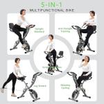 BARWING 5-in-1 Foldable Exercise Bike for Home