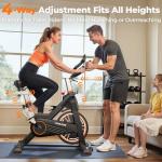 YOSUDA PRO Magnetic Exercise Bike for Home Workouts