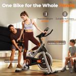 YOSUDA Magnetic Exercise Bike with App & Tablet Holder