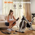YOSUDA Magnetic Exercise Bike with App & Tablet Holder