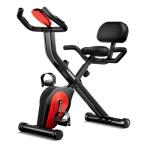 Compact Foldable Exercise Bike with Adjustable Resistance