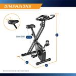Marcy Foldable Magnetic Resistance Exercise Bike