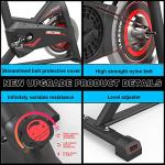 GOFLYSHINE Indoor Stationary Exercise Bike with Monitor