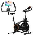 Quiet Indoor Exercise Bike with Adjustable Resistance