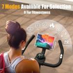 Quiet Indoor Exercise Bike with Adjustable Resistance