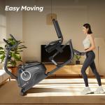 Adjustable Recumbent Exercise Bike with Magnetic Resistance