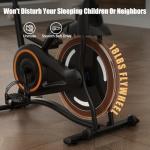 Quiet Indoor Exercise Bike with Adjustable Resistance