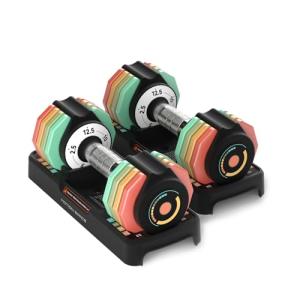 Adjustable Dumbbells Set with Quick Switch Weights