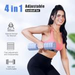 MERACH Adjustable Dumbbell Set with Anti-Slip Handle
