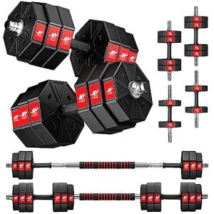 Adjustable Dumbbells Set for Home Workouts