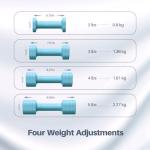 Adjustable Dumbbell Set for Home Gym Training