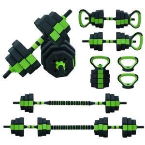 4-in-1 Adjustable Dumbbell and Weight Set, 88 Lb