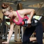 BCBIG 80lb Adjustable Dumbbell Set for Home Gym