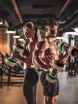 Motion Space 22.5LB Adjustable Dumbbells Set