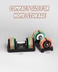 Motion Space 22.5LB Adjustable Dumbbells Set