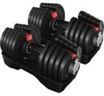 Yaheetech Adjustable Dumbbells Set - 28LB Pair