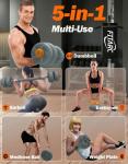 Adjustable 44lbs Dumbbells - 4-in-1 Home Gym Set