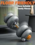 Adjustable 44lbs Dumbbells - 4-in-1 Home Gym Set