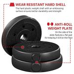 Yaheetech 44 LB Adjustable Dumbbell Weight Set