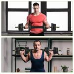 Adjustable 4-in-1 Dumbbell Set for Home Gym