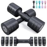 Adjustable Dumbbells Set for Home Gym Workouts