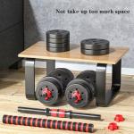BCBIG 20lb Adjustable Dumbbell Set for Home Gym