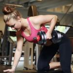 BCBIG 20lb Adjustable Dumbbell Set for Home Gym