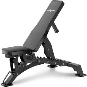 Heavy-Duty Adjustable Weighted Bench for Home Gym