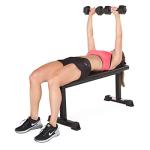 CAP Barbell Flat Weight Bench - Black